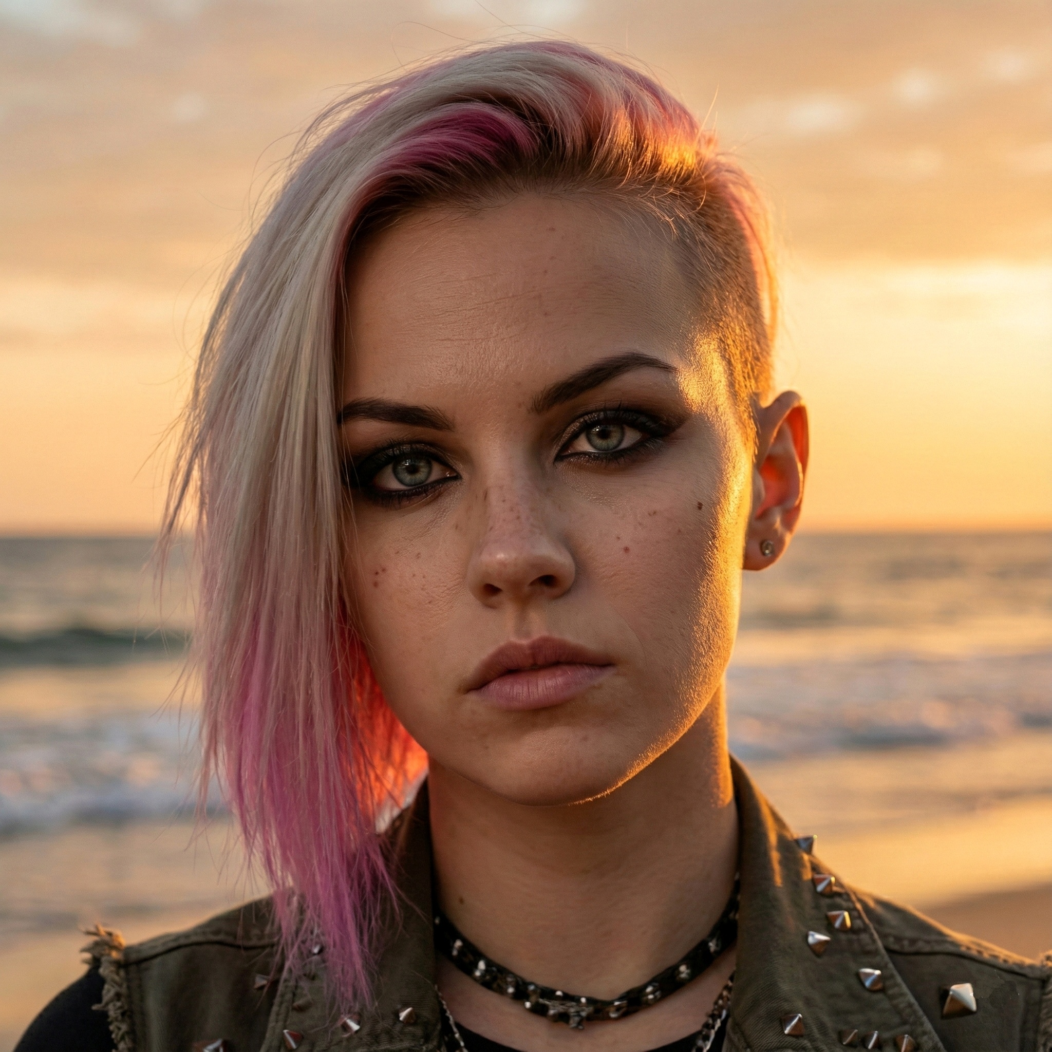 Lena tearing up the kit