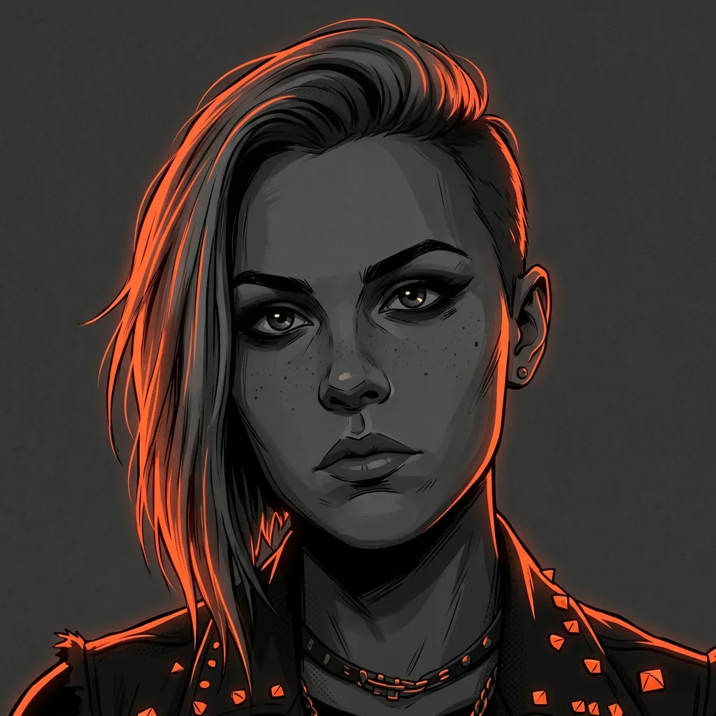 Lena, drums for Plastik Throne
