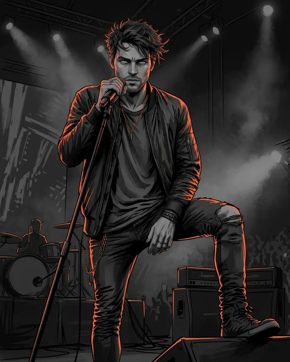 Alex in concert - Live energy