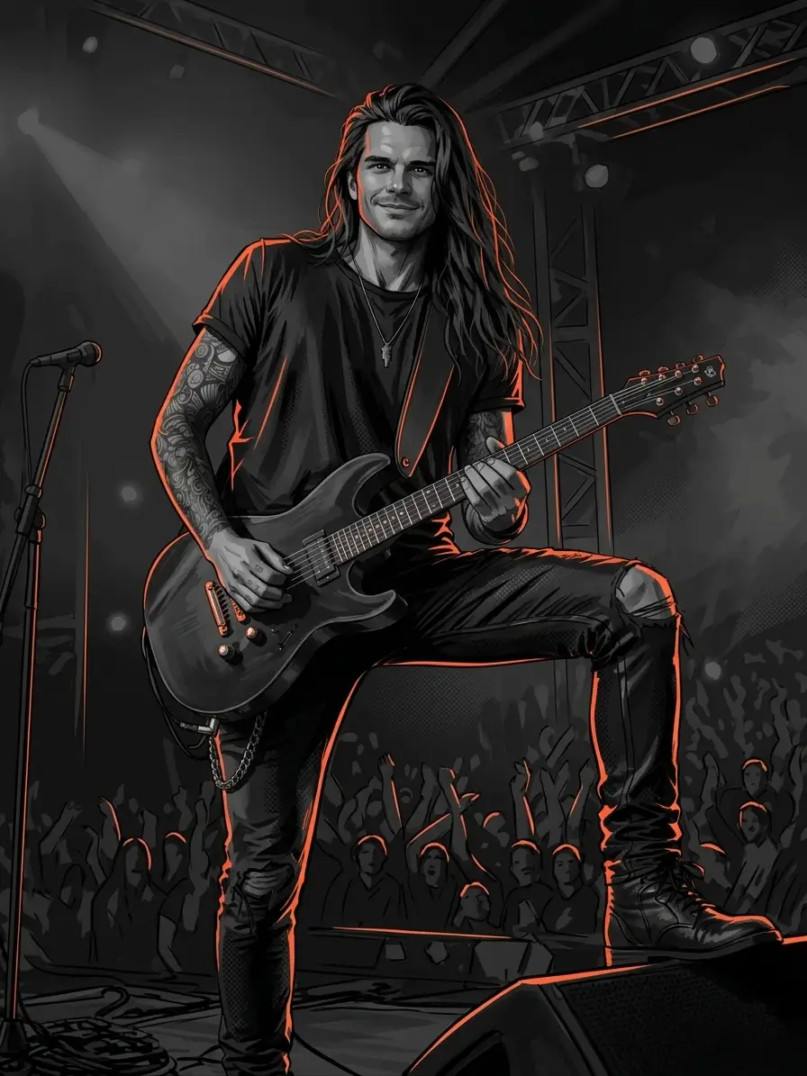 Brad in concert - Live performance