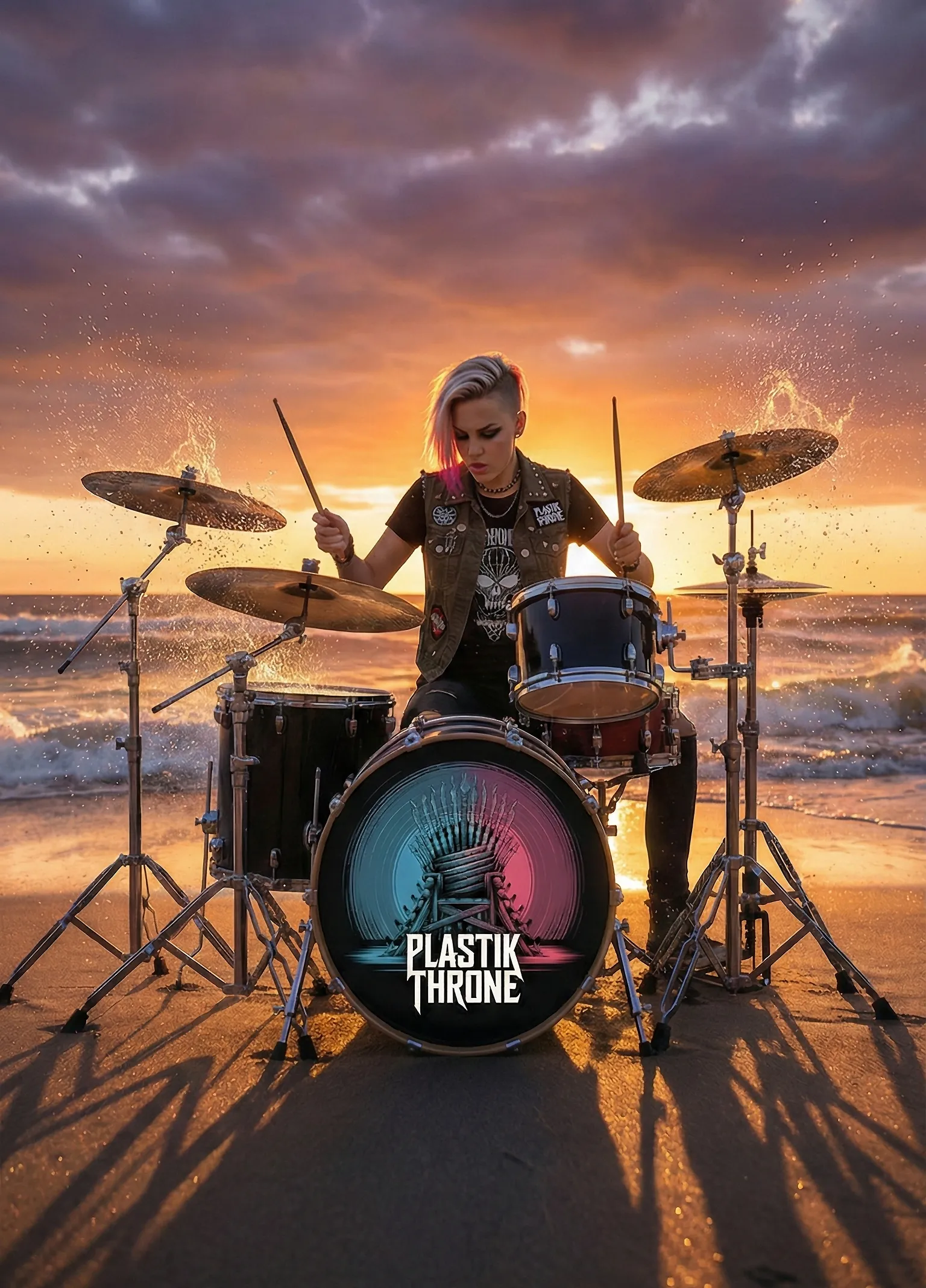 Lena finding some quiet before the storm