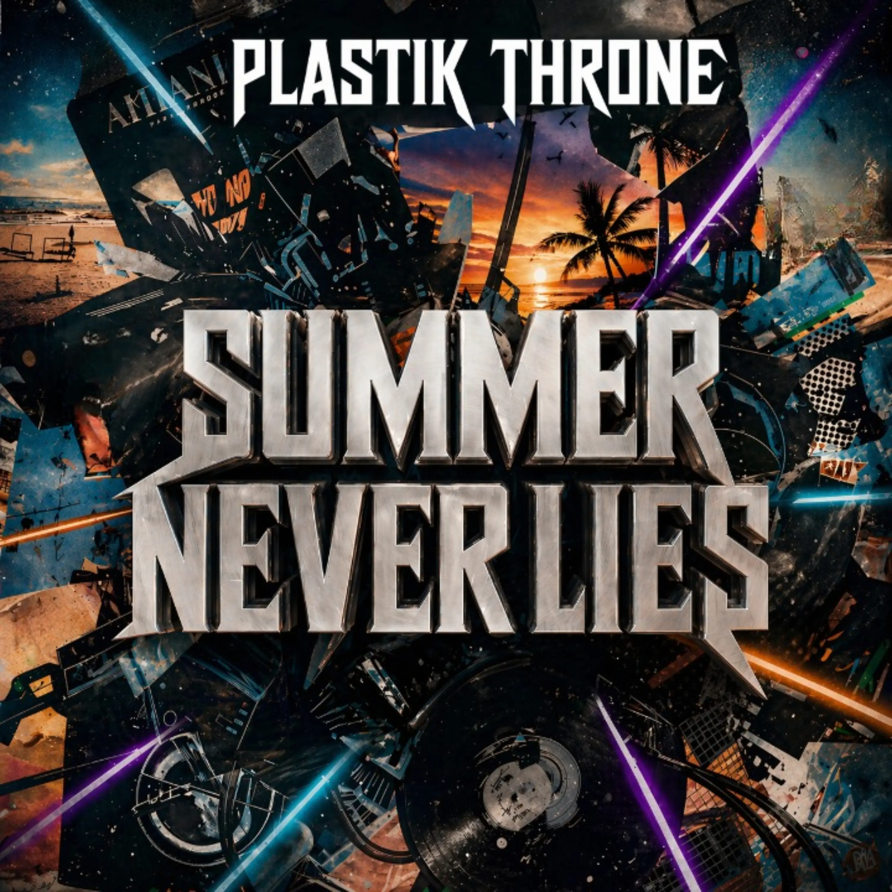 Summer Never Lies, debut album by Plastik Throne releasing June 5 2026